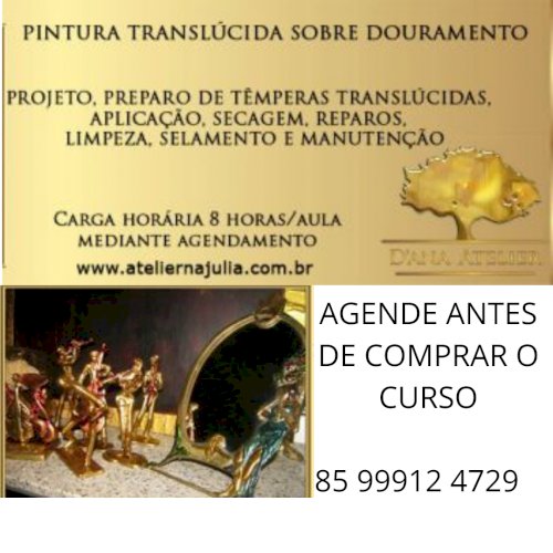 Curso de Douramento a Óleo sobre Metais