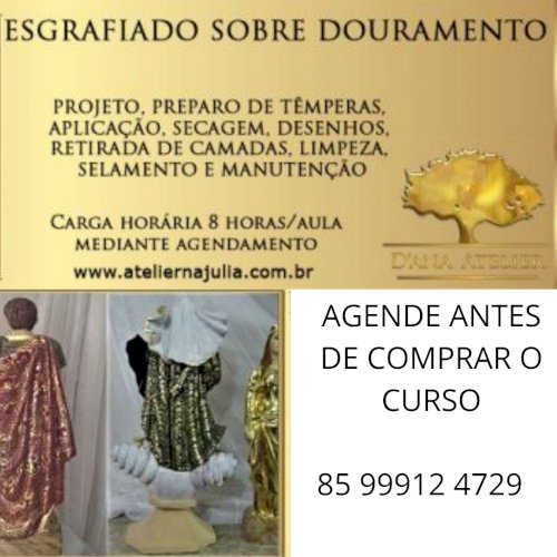 Curso de Esgrafiado Sobre Douramento 